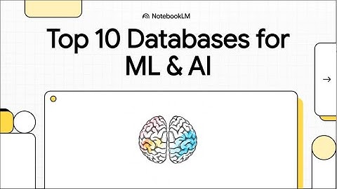Top 10 Databases for Machine Learning & AI in 2025