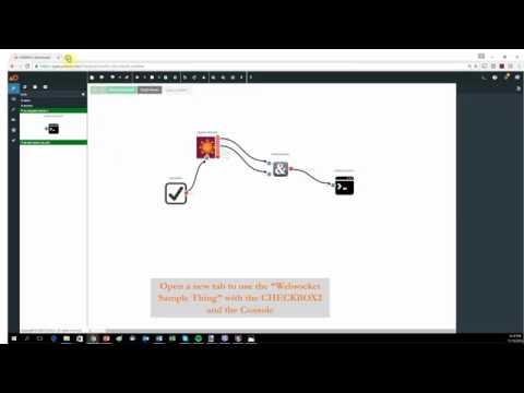Cyan: Yodiwo IoT workflow creator