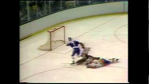 LANNY MCDONALD SCORED IN OT OF GAME 7 TO TOP THE I...