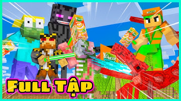 [ Lớp Học Quái Vật ] CHUYẾN DU LỊCH BÃO TÁP (Full Tập) - Minecraft Animation