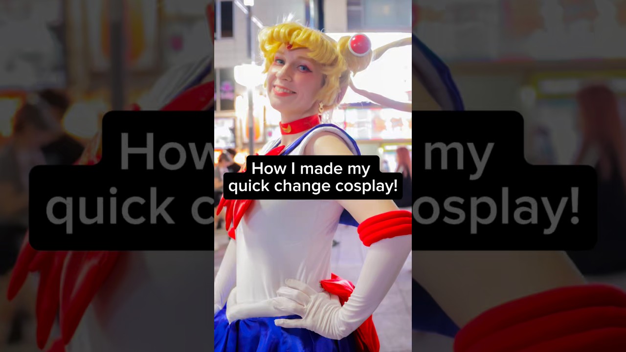 How I made my viral quick-change cosplay! #quickchange #costumedesign #cosplay #tutorial #sewing