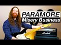 Misery Business by Paramore - Guitar Lesson & Tutorial