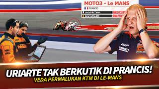 MATTEO SAMPAI HISTERIS! VEDA LIBAS URIARTE DI MOTO3 PRANCIS, BOS KTM LANGSUNG LEMAS
