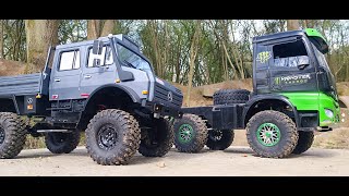 UNIMOG RC & MONSTER ENERGY TRUCK RC 6X6