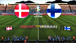 DENMARK vs FINLAND | UEFA EURO 2024 QUALIFYING