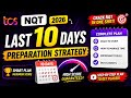 How I would prepare for TCS NQT if I had only 10days
