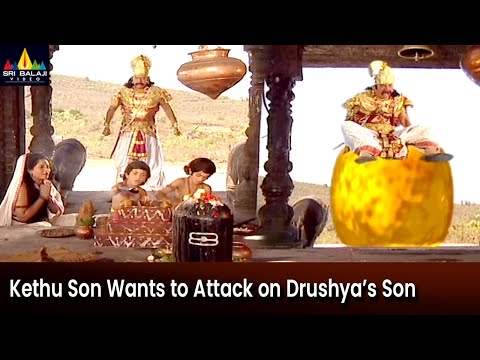 Kethu Son Wants to Attack on Drushya Satyaratha Son | Episode 137 | Om Namah Shivaya Telugu Serial - SRIBALAJIMOVIES