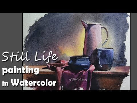 Video: How To Paint A Still Life In Watercolor