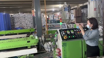 Fullwin made high speed corrugated pipe machine running in customers factory for more than 3 yeras