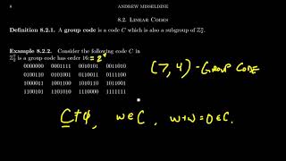 Group Codes