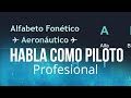 ✈Alfabeto para Pilotos/ Alfabeto Fonético Aeronáutico ✈