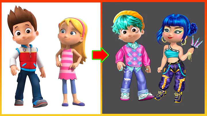 Ryder Katie Paw Patrol Glow Up HUNTRIX Rumi LOVES SAJA BOYS | KPOP DEMON HUNTERS thumbnail