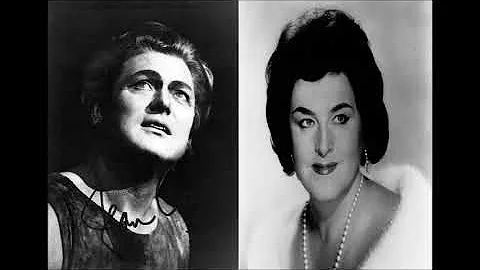 Jean Cox and Birgit Nilsson in the Finale from Sie...