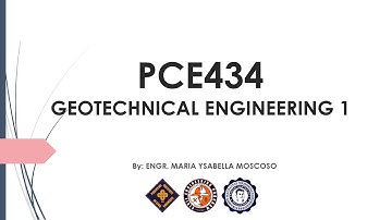 GEOTECHNICAL ENGINEERING 1 - SLOPE STABILITY PART 2