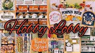 Fallin' into Hobby Lobby Hobby Lobby Fall 2024 Preview!! Storewide Clearance Event 50%75% Off!!