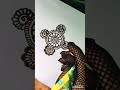 Easy Mandala Mehndi ✨#Shorts#YouTubeShorts#TrendingShorts#Viral#MandalaMehndi#AestheticMehndi#tattoo
