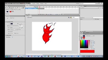 membuat animasi api dengan adobe flash