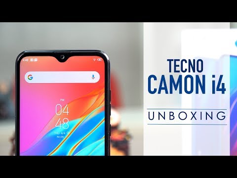 Tecno Camon i4: Unboxing in Hindi | Quick Review | Comparison with Samsung  Galaxy M10