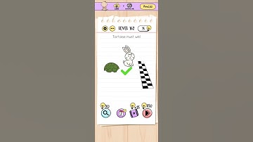 BRAIN TEST LEVEL 162 TORTOISE MUST WIN !