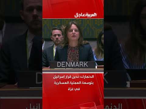 الدنمارك تدين التوسع الإسرائيلي للعمليات العسكرية في غزة