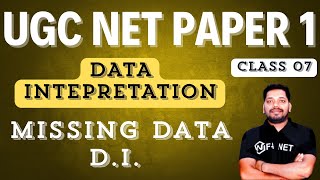Data Interpretation | Missing Data DI with Related PYQs | UGC NET JRF Paper 1