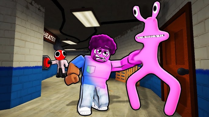 Roblox Rainbow Friends: Purple Out Of The Vent by BenCreates on