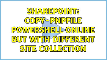 Sharepoint: Copy-PnPFile PowerShell online but with different site collection