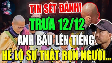 🔴Tin CỰC NÓNG_Bản Tin 12H TRƯA Ngày 12.12 Đoàn Thầy Minh Tuệ Tại ẤN ĐỘ mới nhất#thichminhtue#minhtue