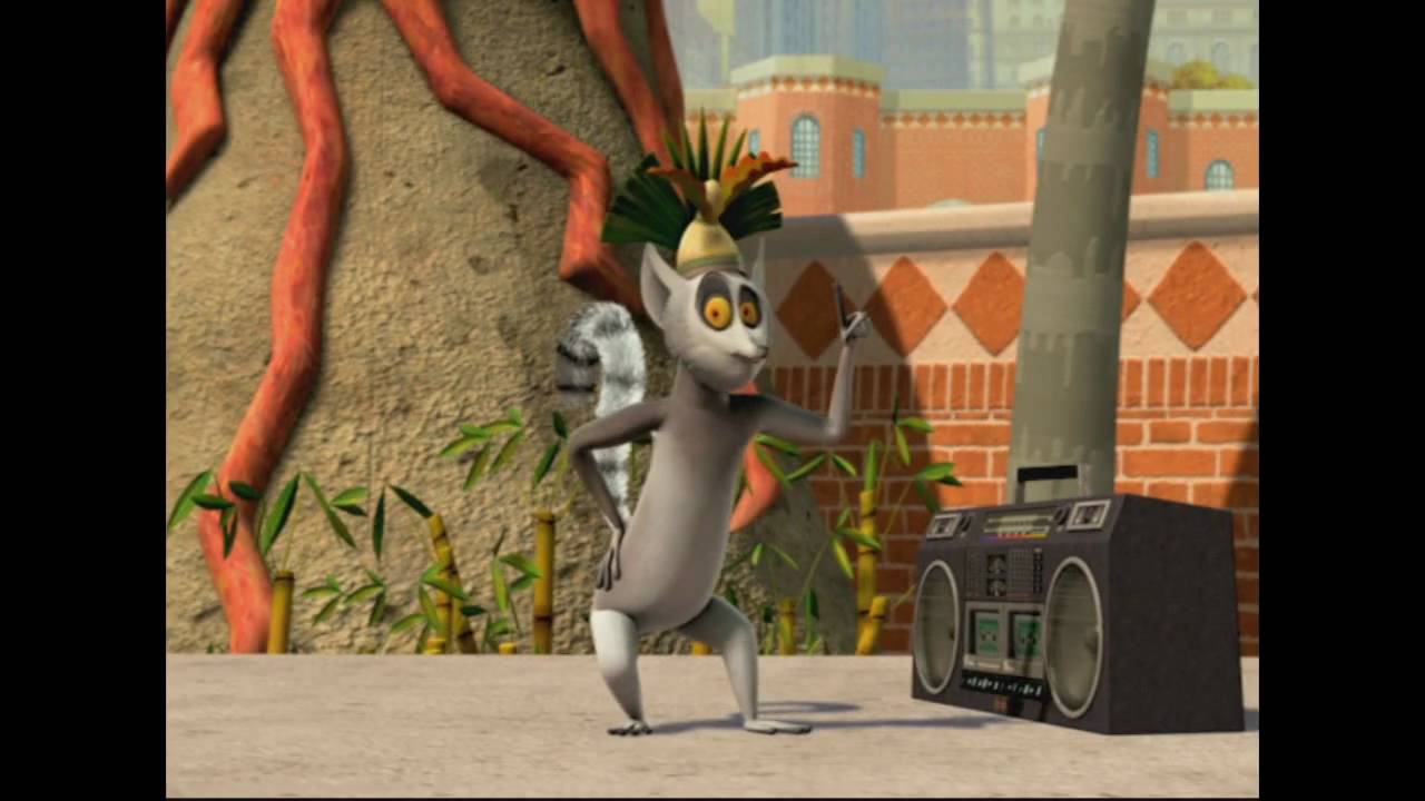 Uncategorized King Julian Gif the penguins of madagaskar king julian dancing youtube