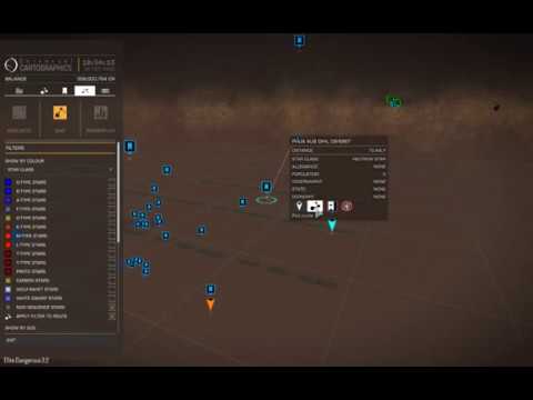 Elite Dangerous route plot failure