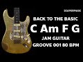 C Am F G Backing Track | 80 BPM | C Major Jam Track | POP ROCK