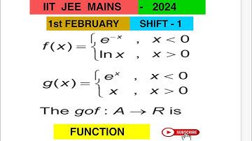 Let f:R-R and g:R-R be defined as f(x)={ e^-x, logx,g(x)={ e^x ,x, then gof: R-R is (1)Onto but not