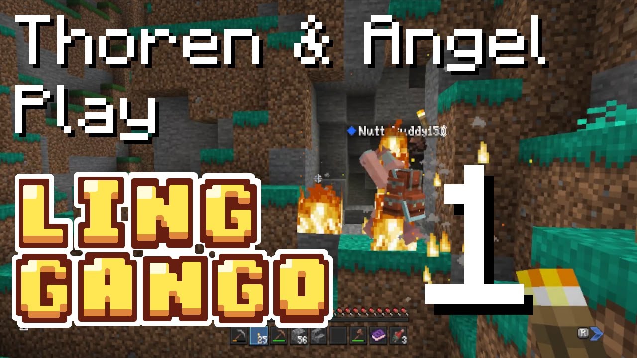 [Modded Minecraft] Thoren and Angel play Lingango #1 - YouTube