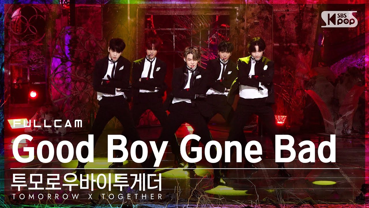 [안방1열 직캠4K] 투모로우바이투게더 'Good Boy Gone Bad' 풀캠 (TOMORROW X TOGETHER Full Cam)│@SBS Inkigayo_2022.05.15
