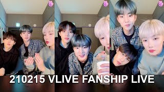 210215 NEW🆕 New, Sunwoo, Q (VLIVE Fanship)