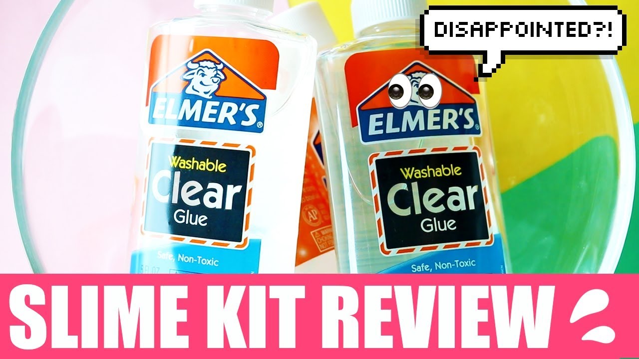 TESTING ELMER'S GLUE SLIME KIT! (not what I expected at all) 