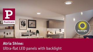 Atria Shine – Ultra-flat LED panels
