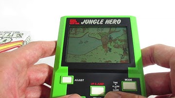 17255 Epoch LCD Game Pocket Digit-com Super Wide Jungle Hero