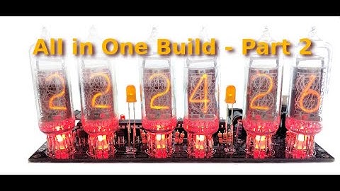 All-In-One R5 Clock - Part 2: High Voltage Circuit