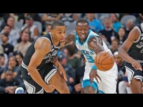 Charlotte Hornets vs San Antonio Spurs Full Game Highlights | Oct 19 | 2023 NBA Season