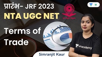 Terms of Trade | NTA UGC NET | Simranjit Kaur