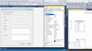 Medical Store Management System Part-19 Company Profile Form in C# (C-Sharp)