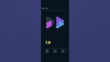 Brain Training Gameplay Level 65 Hexa Puzzle (Android, iOS) #braintraining #shorts #youtubeshorts