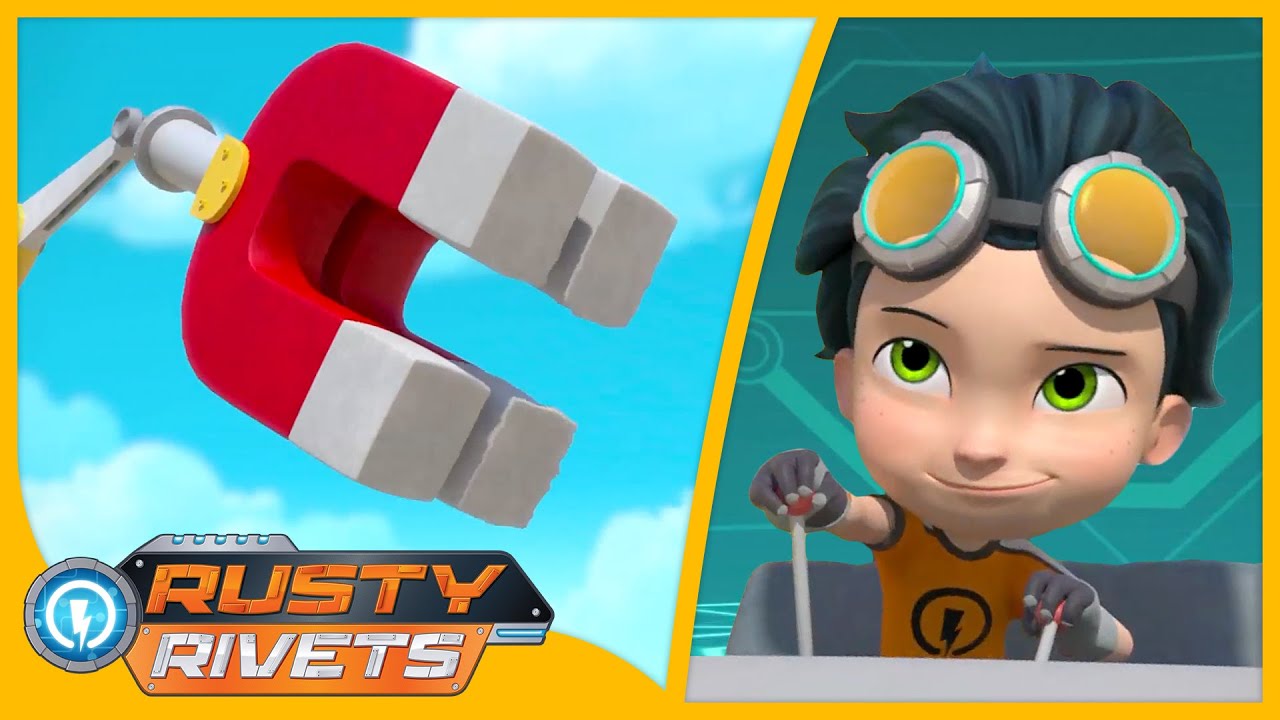 Rusty’s Super / Rusty’s Cave Rescue & MORE 🧲🧲 Rusty Rivets Episodes Cartoons for Kids