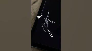 Signature design for “ Zara”