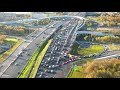 Развязка Волоколамского шоссе и МКАД (17.10.2020)