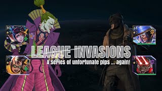 Injustice 2 Mobile | League Invasions - Division II - Fail Pips Everywhere!