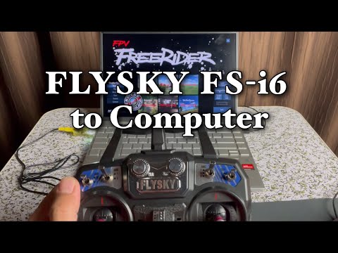 How to connect Flysky FS-i6 to Computer | 2023