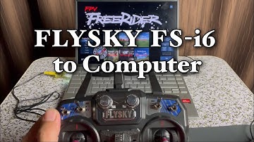 How to connect Flysky FS-i6 to Computer | 2023