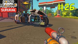 Muhteşem Motorsi̇klet - Scrap Mechanic - Survival